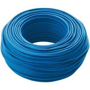 100 metri cavo unipolare cordina fs17 blu sezione 1x4mmq n07v4bl/b100 fs17-4bl/b100