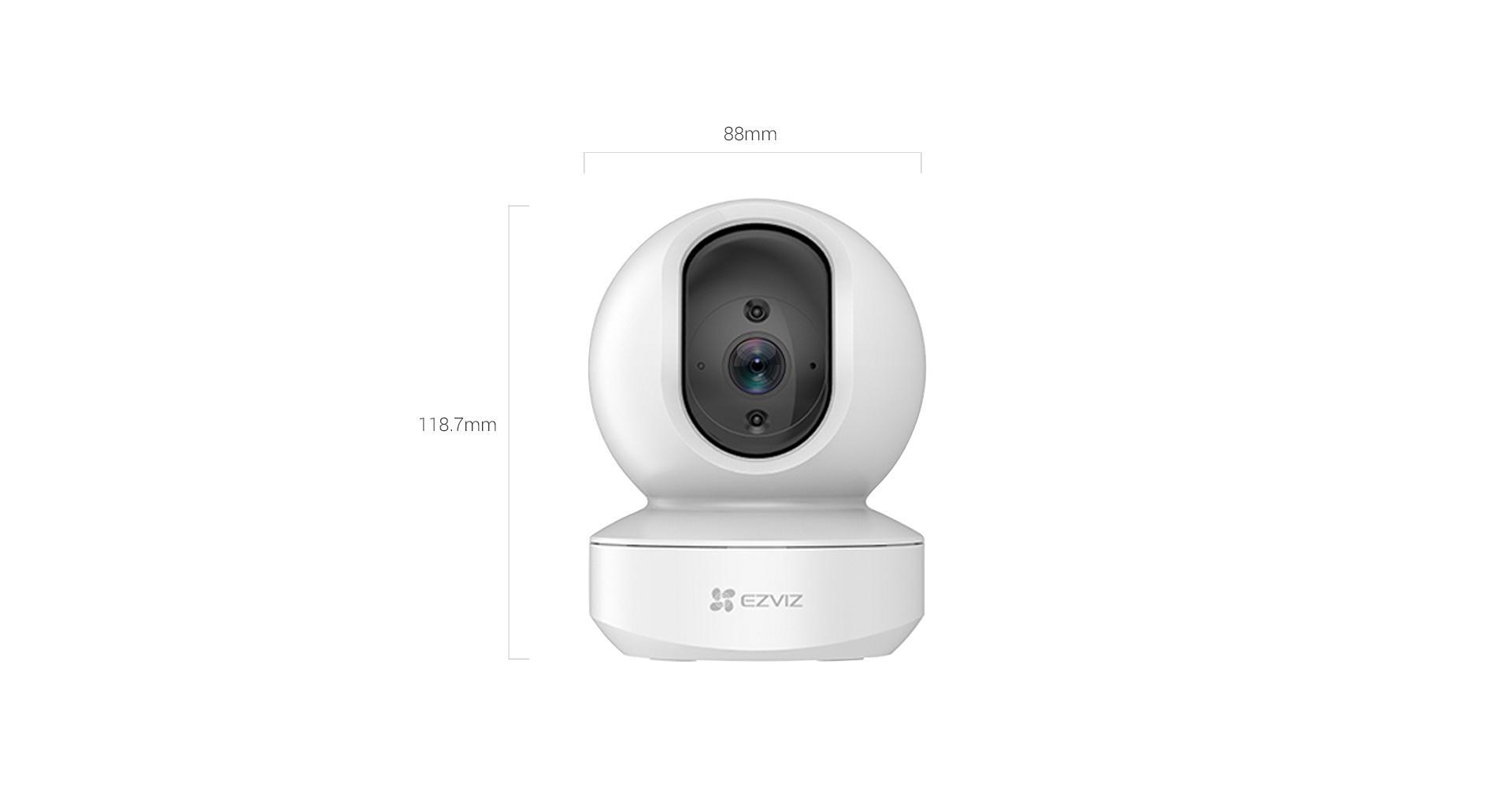 Kit telecamera wifi e lampadina smart led Ezviz TY1+LB1 1920x1080p bianco - INE326 02