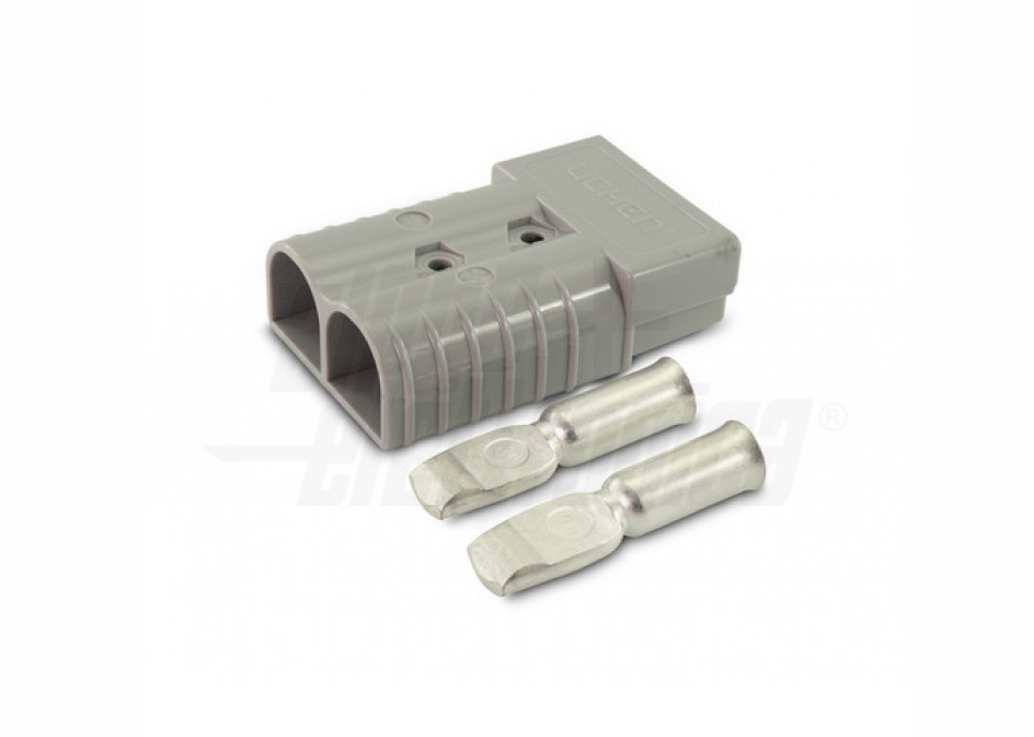 Connettore per batterie Alpha Elettronica max 350A grigio - 22-60/350 01