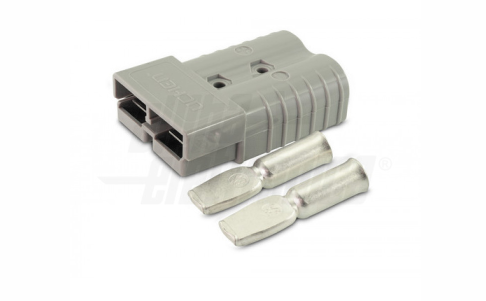 Connettore per batterie Alpha Elettronica max 350A grigio - 22-60/350 02