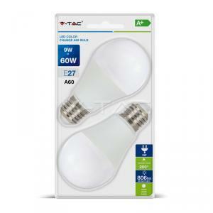 2 lampadine goccia led 9w luce naturale attacco e27  7309