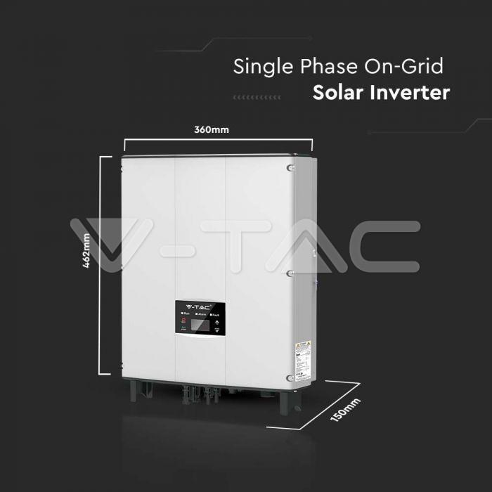 Inverter solare V-tac max 6kW max 20A IP65 VT-6605105 - 11370 03