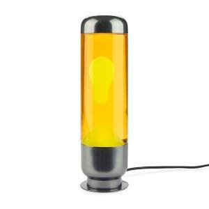 Lampada da tavolo led  lava capsule attacco gu10 35w arancione - 28011