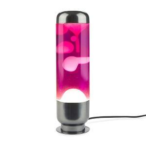 Lampada da tavolo led  lava capsule attacco gu10 35w rosa - 28012