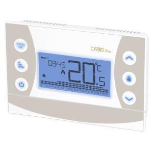 Cronotermostato digitale da parete  eku a 2 fili bianco - ob326400