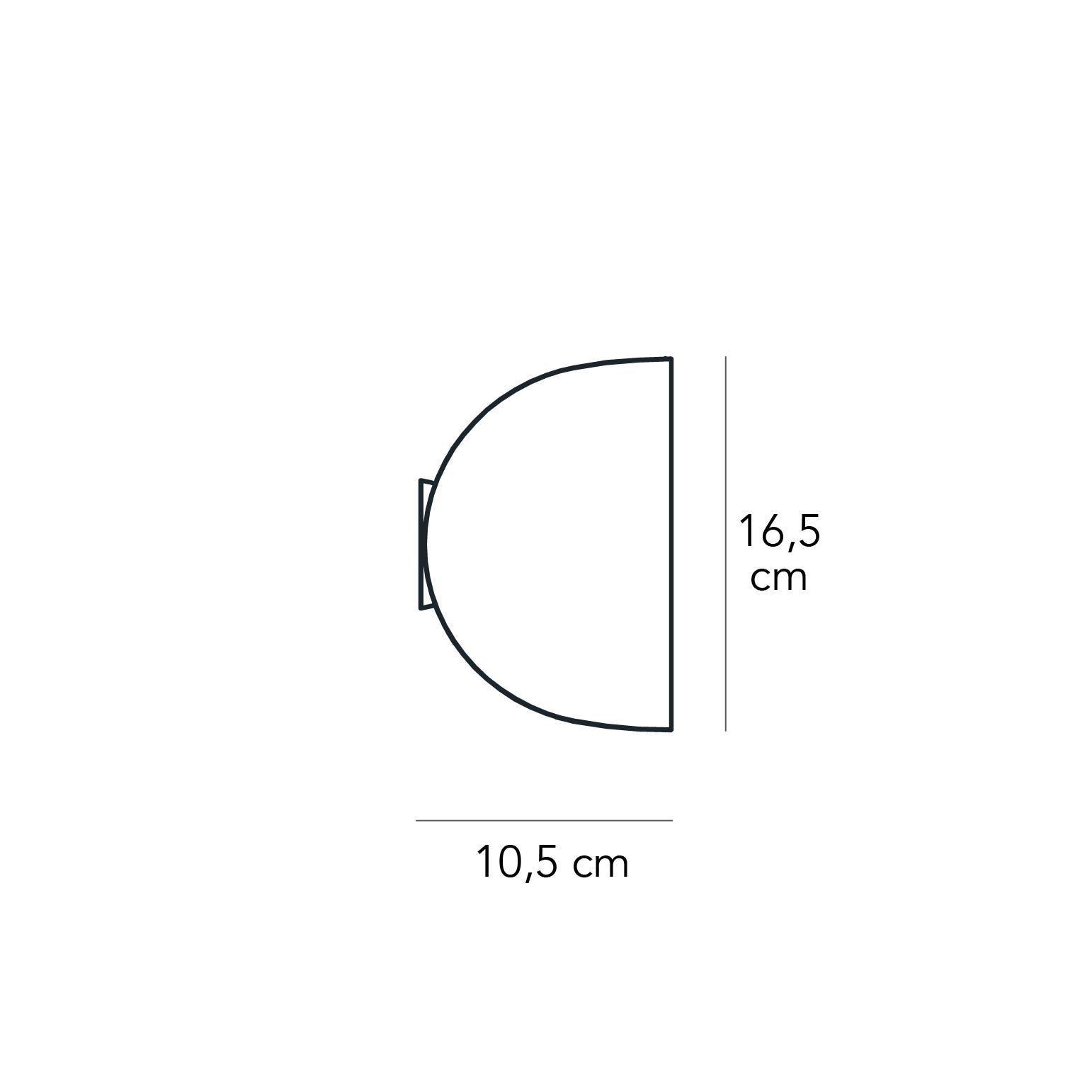 Lampada da parete led Fontanaarte IO 2x4.5W 2700K bianco - F429945200BILE 02