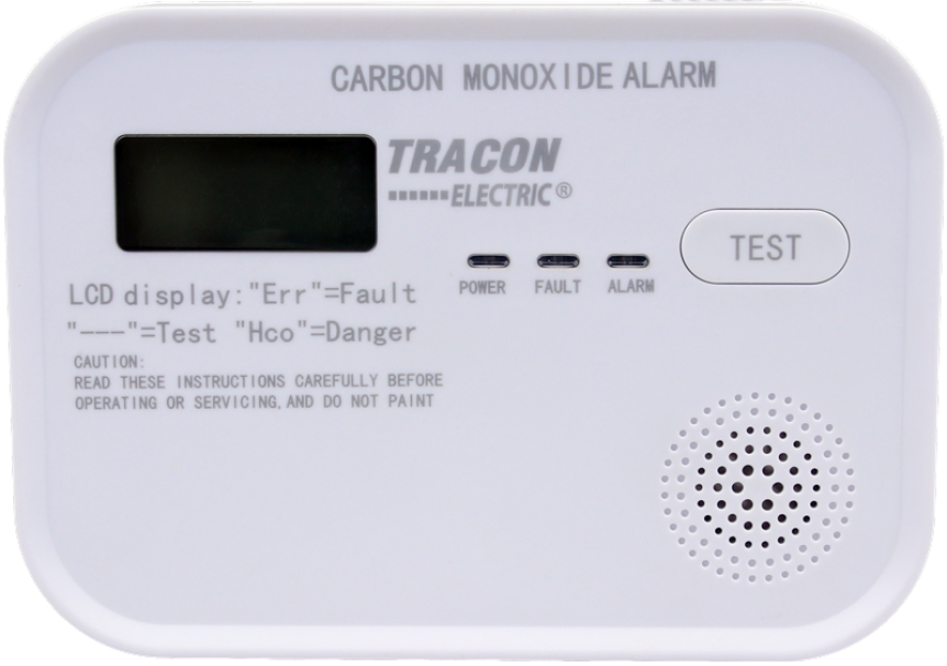 Rilevatore monossido di carbonio Tracon a batteria - CO218A 01