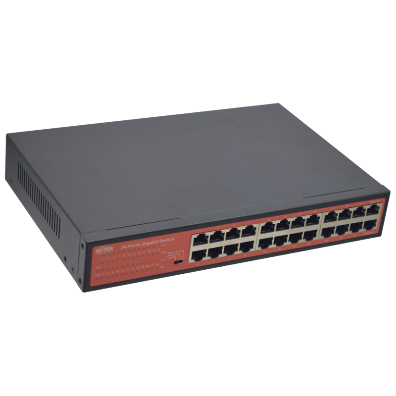 Switch Wi-Tek 24 porte 48Gbps max 24W - WI-SG124D V2 03