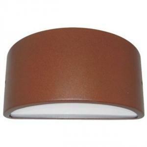 Applique mezza luna linea umbe  colore corten 474/36