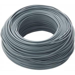 100 metri cavo unipolare cordina fs17 grigio sezione 1x1mmq n07v-k1xgr fs17-1gr/b100