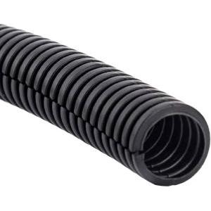 Tubo pieghevole con tirafilo  diametro 16mm da 5m nero - 60604