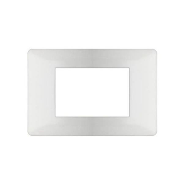 Placca Mapam compatibile Vimar Plana 3 moduli bianco - M6803-1 01