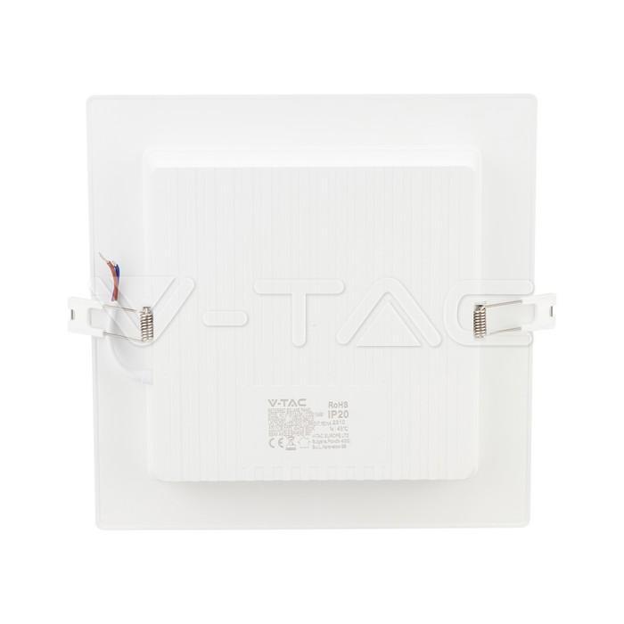 Pannello led quadrato V-tac 18W 4000K bianco VT-61018 - 10487 04