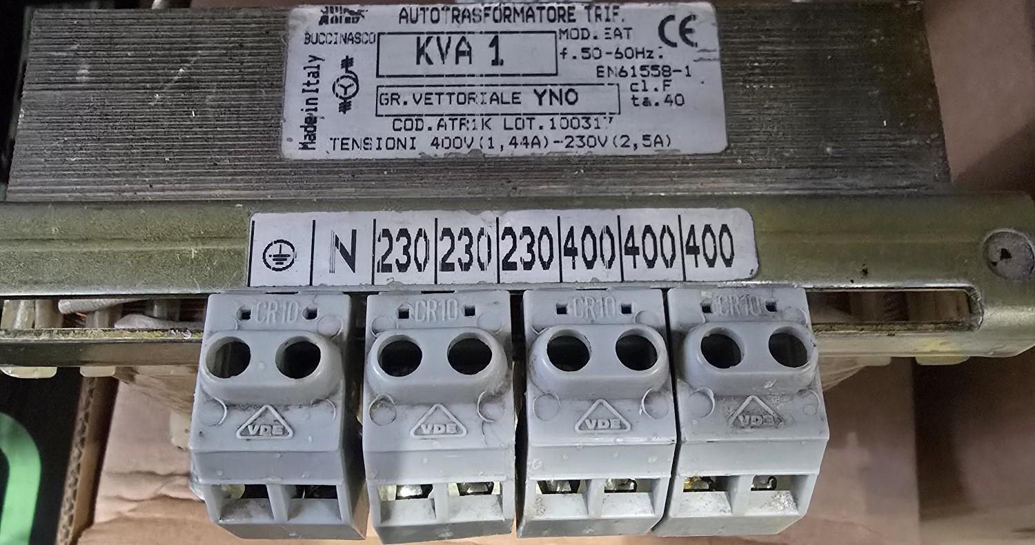 Autotrasformatore Relco 1Kva 430/230V - ATR1K 03