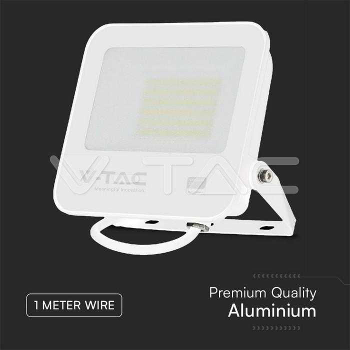 Proiettore led V-tac 50W 6500K bianco VT-44055 - 23690 03