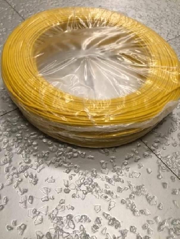 Cordina unipolare Pecso Cavi diametro 0.5mm da 100m giallo - H05V0,5GI/B100 01