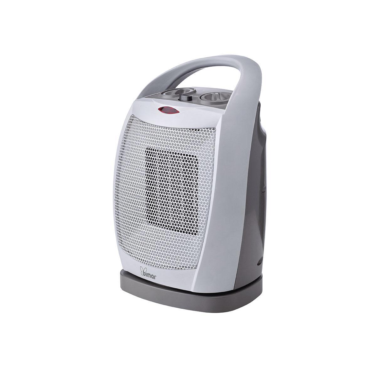 Termoventilatore oscillante Bimar 900/1800W grigio - HP104 01