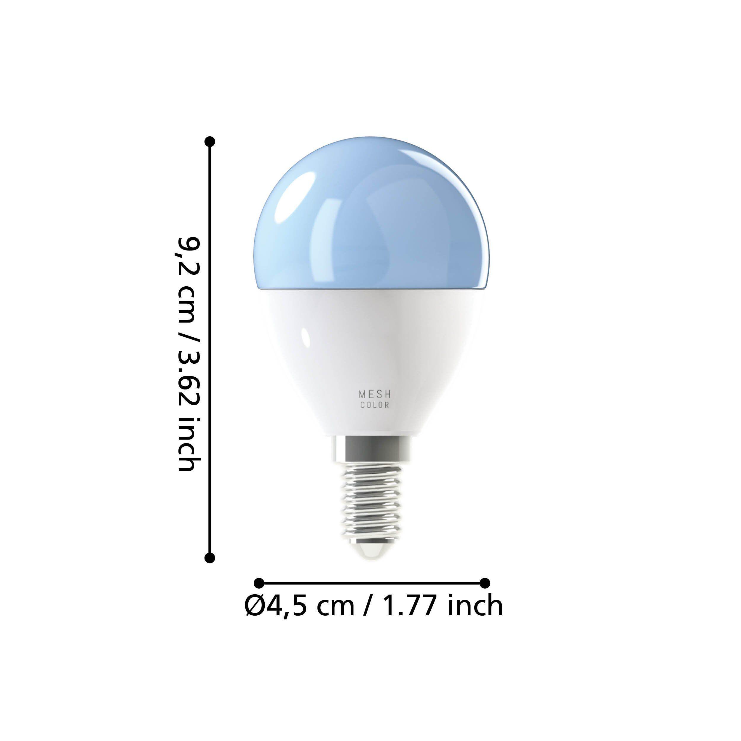 Lampadina led RGB smart P45 Eglo attacco E14 4.9W 2700-6500K - 12252 03