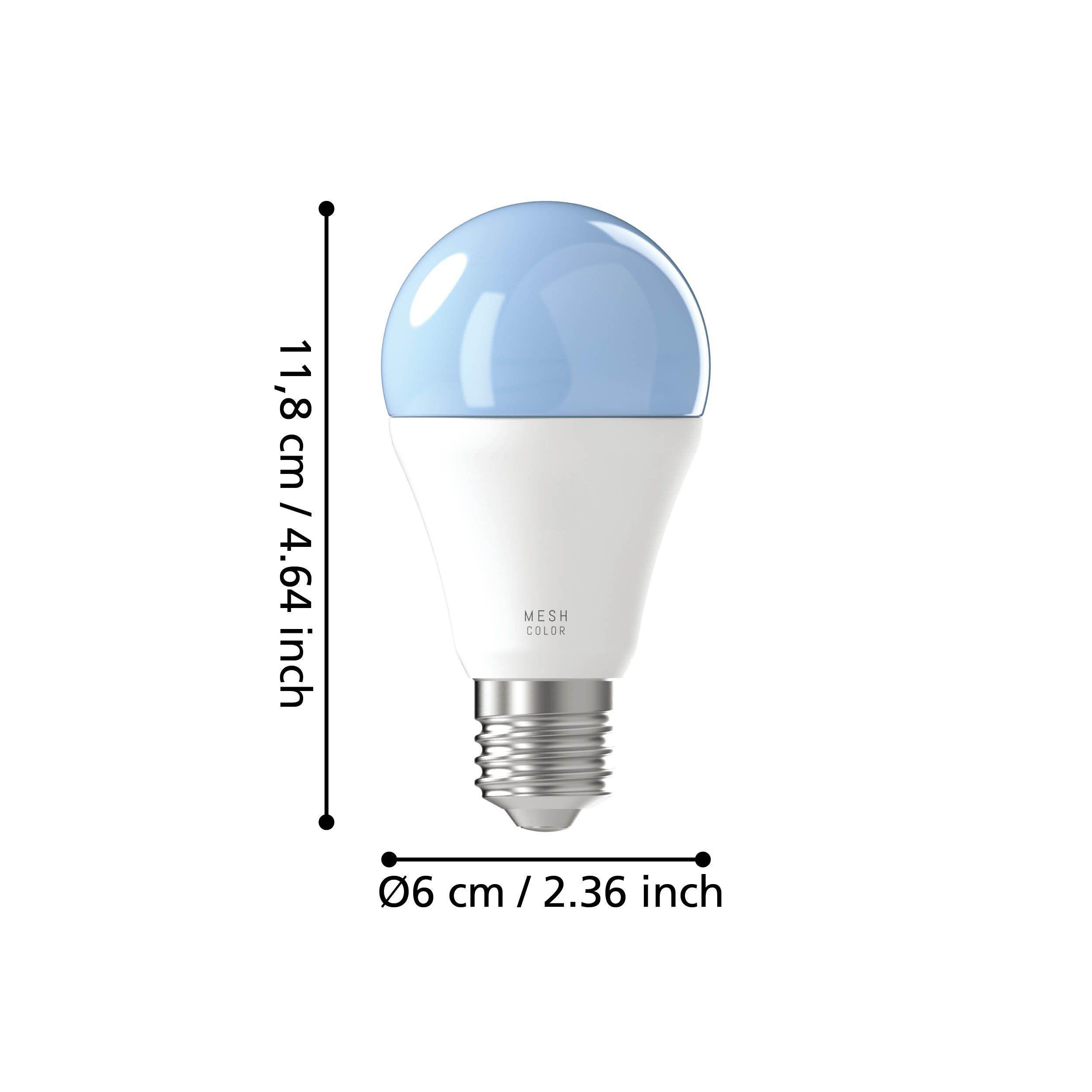 Lampadina led RGB smart A60 Eglo attacco E27 9W 2700-6500K - 12253 03