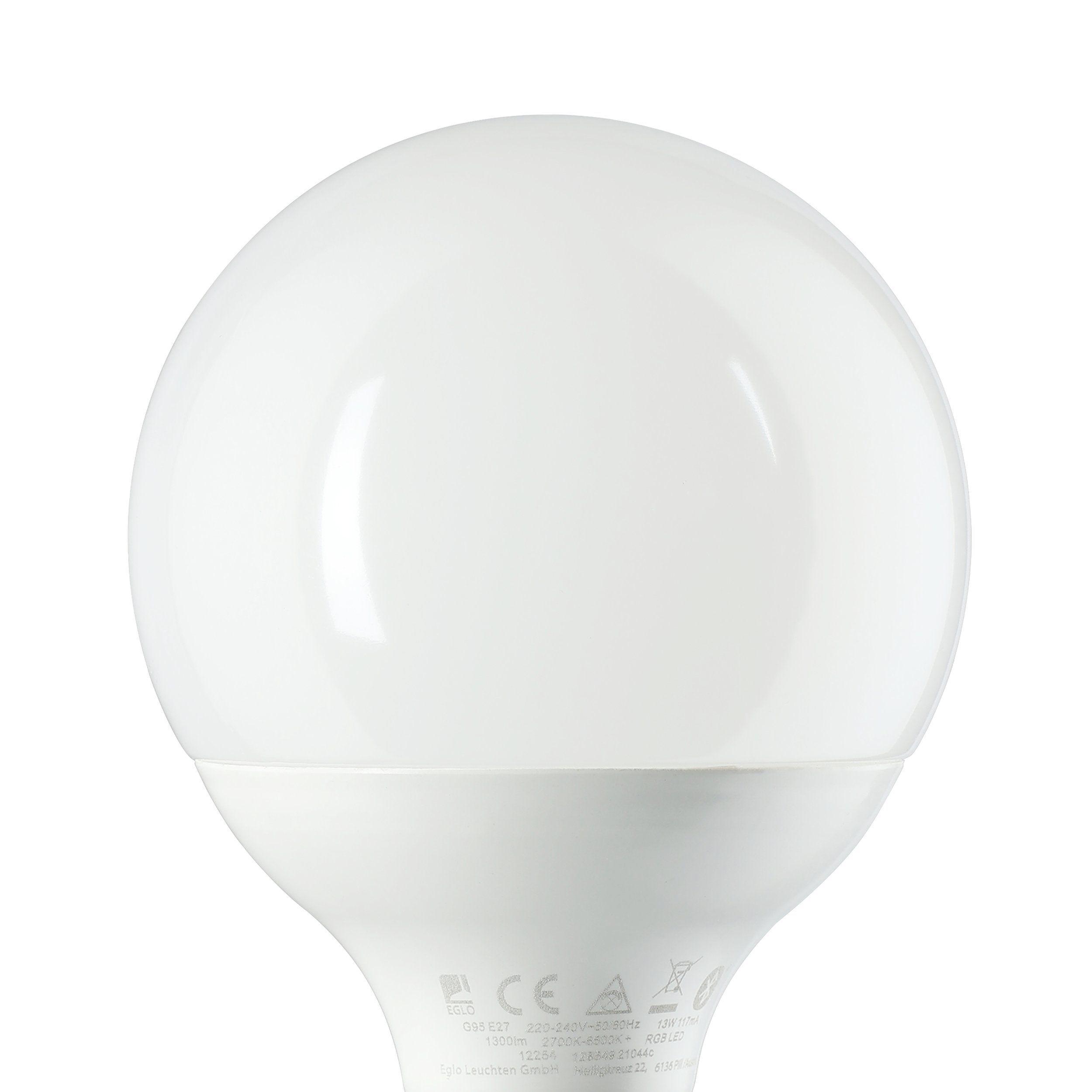 Lampadina led RGB smart G95 Eglo attacco E27 13.5W 2700-6500K - 12254 02