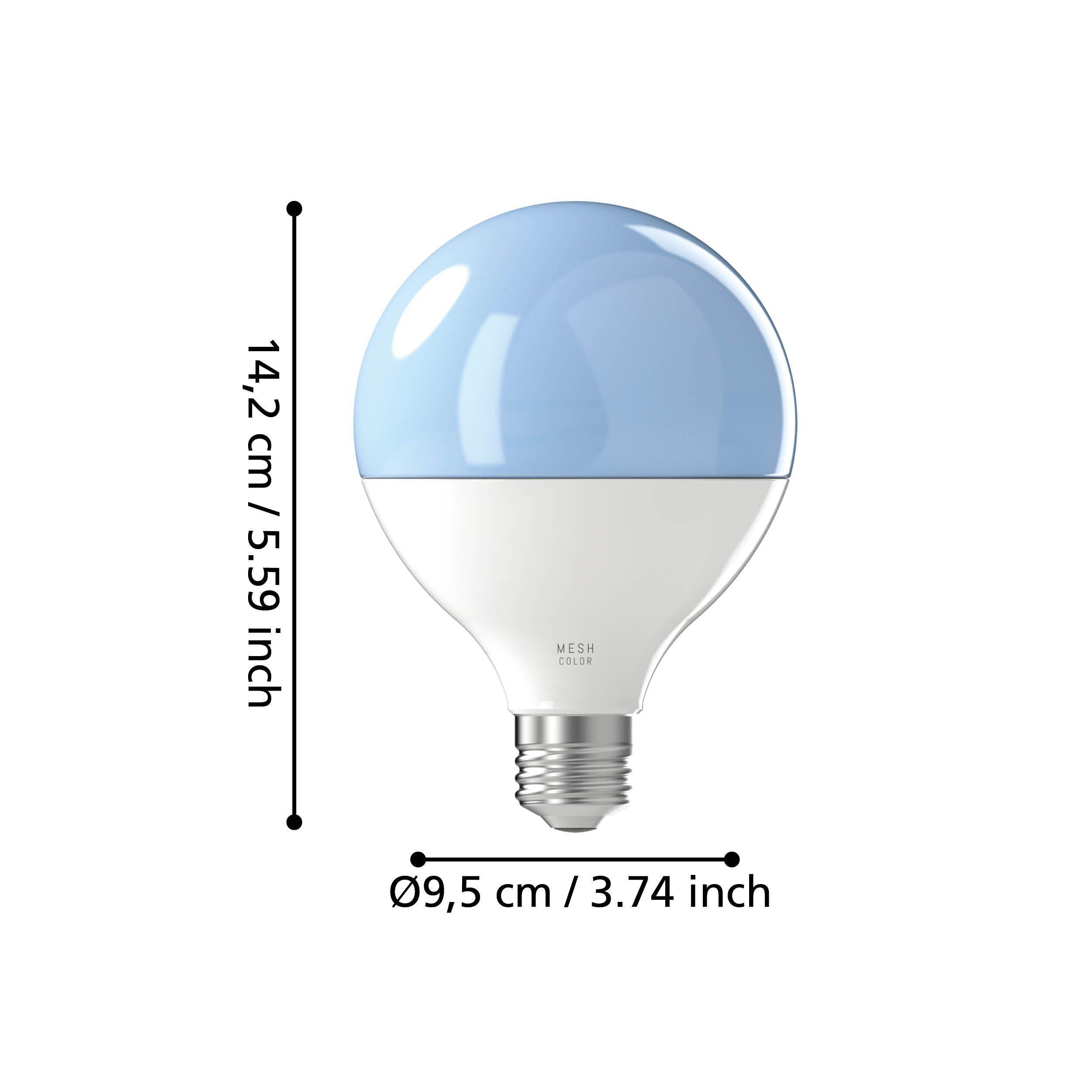 Lampadina led RGB smart G95 Eglo attacco E27 13.5W 2700-6500K - 12254 03