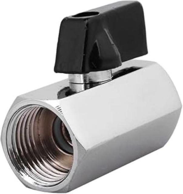 Mini valvola a sfera Idro-Bric FF diametro 3/8 pollici - SMK-R0633AFF 01