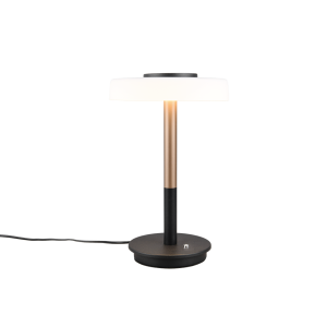 Lampada da tavolo led  celeste 10w 3000k caffè - 554910165