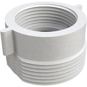 Riduzione contraria per sifoni  m 1-1/2 x f 1-1/4 pollici bianco - carsif0018ri