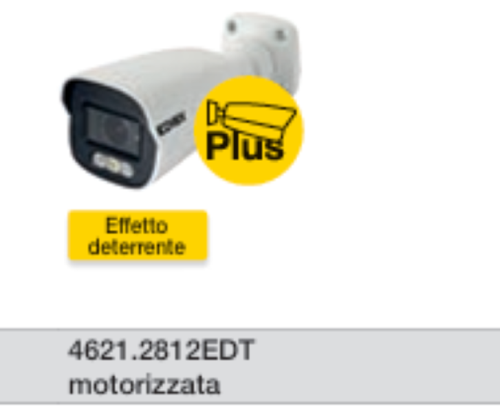 vimar telecamera ip bullet vimar 5mp ip67 bianco - 4621.2812edt - foto 1