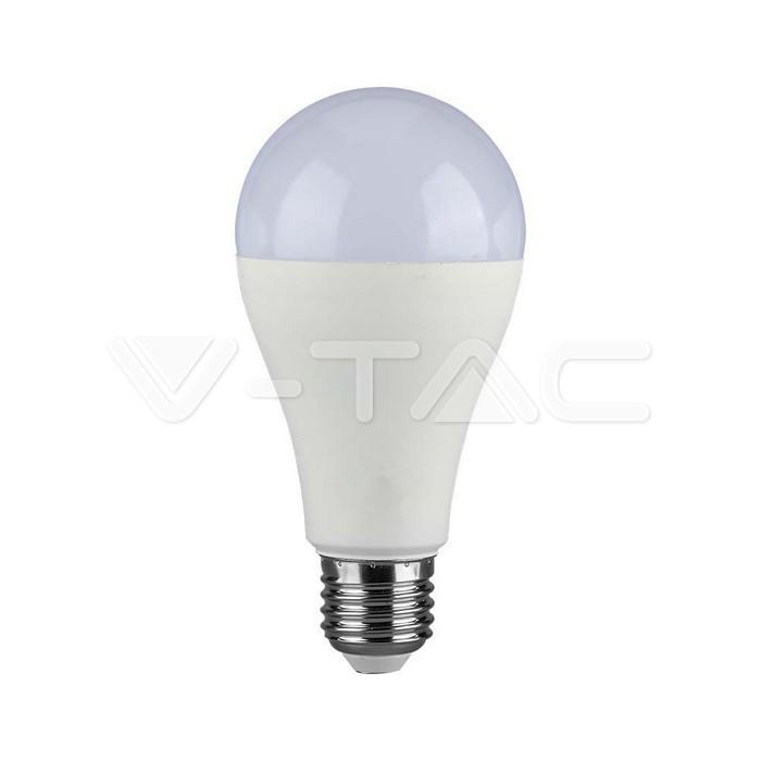 Lampadina led A65 V-tac attacco E27 17W 3000K VT-21017 - 23687 01