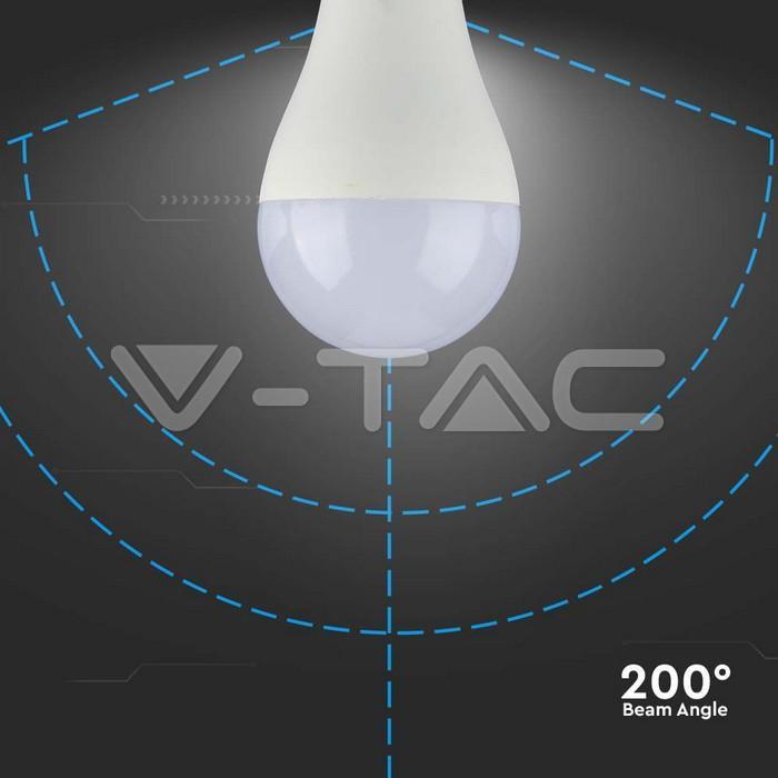 Lampadina led A65 V-tac attacco E27 17W 3000K VT-21017 - 23687 03