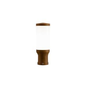 Testa palo  cactus attacco e27 180x60mm corten - 200/36