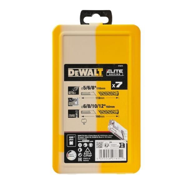 Punte rotative Dewalt diametro 5-12mm 7pz - DT8976-QZ 02