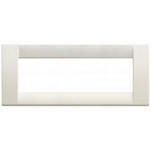 Idea placca 6 moduli colore bianca 16746.04