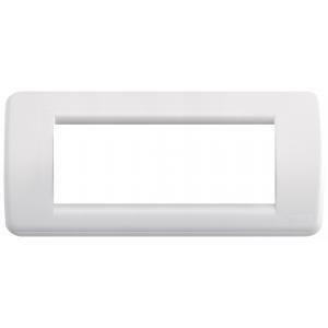 Idea placca 5 moduli colore  bianco 16765.04