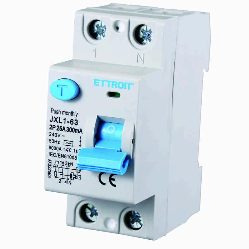 Interruttore differenziale puro Ettroit 25A 300mA 220V - JX322563 01