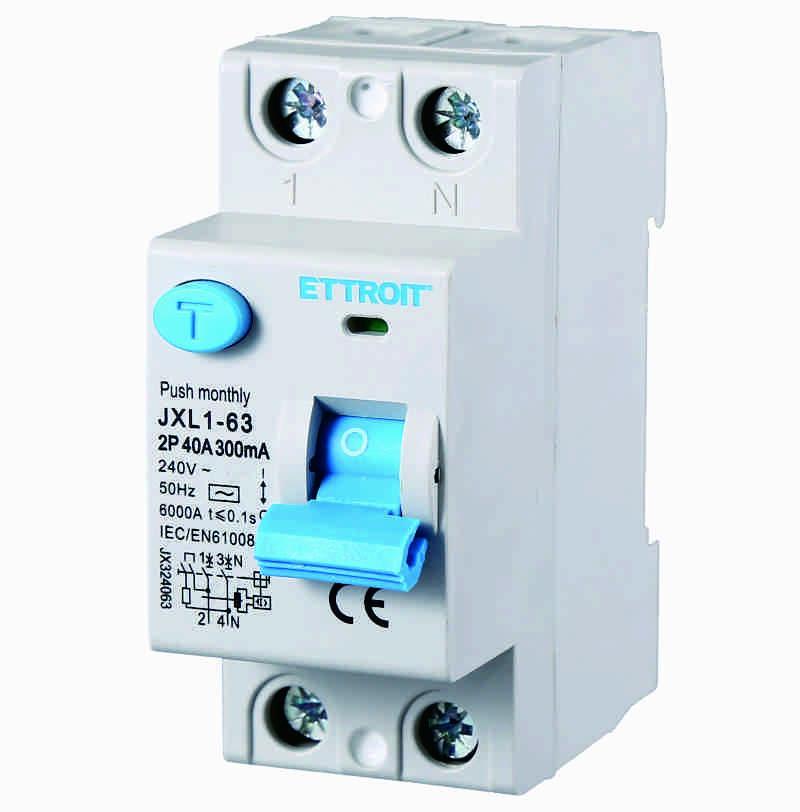 Interruttore differenziale puro Ettroit 40A 300mA 220V - JX322563 01