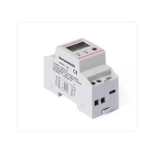 Contatore di energia monofase tecnoswitch max 60a 2 moduli din - ce202di