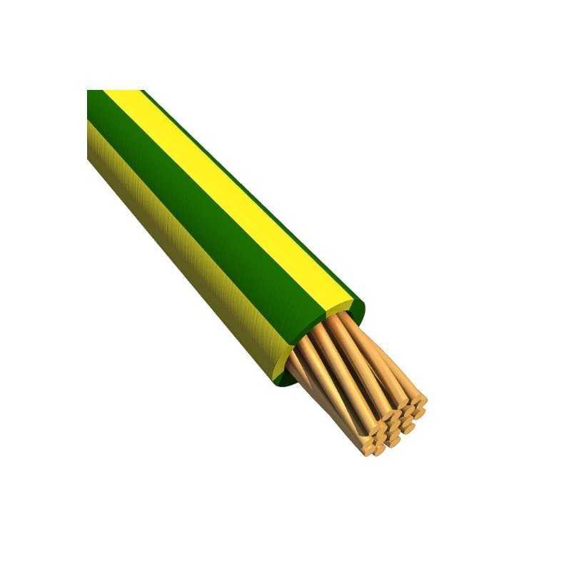 Cavo unipolare FS17 Electraline 1x1.5mm2 da 50m giallo verde - 13103 01