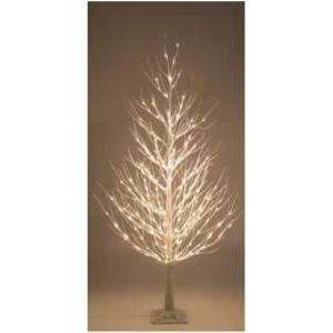 Albero led bianco 1,5mt con telecomando ir per uso interno 51-276