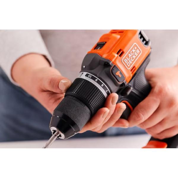 Trapano avvitatore Black e Decker Brushless con percussione - BLD683XN-XJ 02