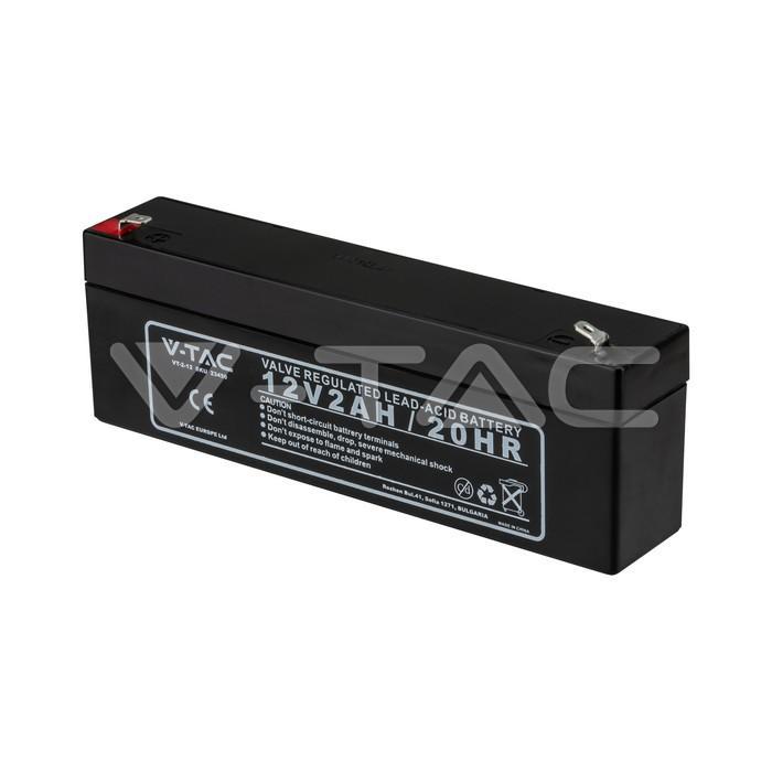 Batteria V-Tac al piombo 2.0Ah 12V - 23450 01