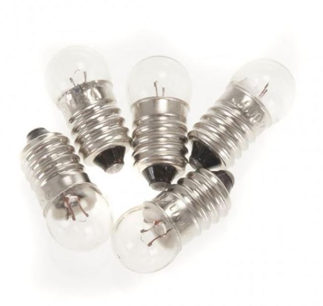 Lampadina Arteleta Sferetta 1,5V 5 pezzi - S.600/B5 01