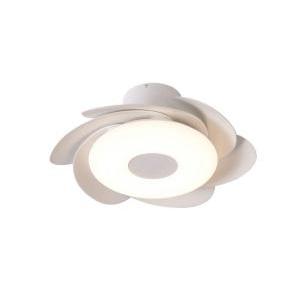 Plafoniera led con ventola  flower 30w 2700-5000k bianco - 8703