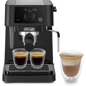 Macchina da caffè manuale  stilosa 1100w nero - ec235bk