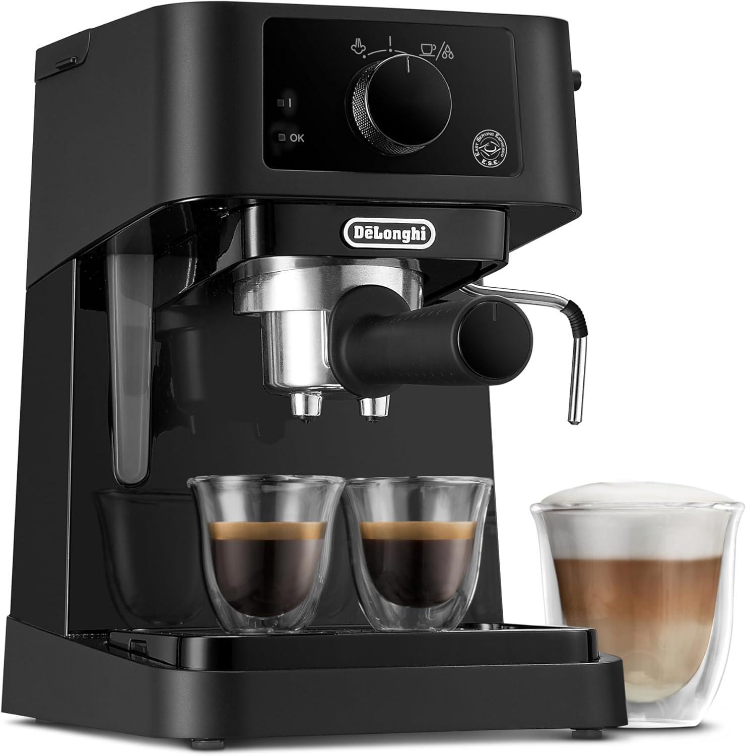 Macchina da caffu00e8 manuale De Longhi Stilosa 1100W nero - EC235BK 03