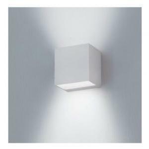 Applique led biemissione 2x9w luce calda 3000k colore grigio ba10/2a/3k/g