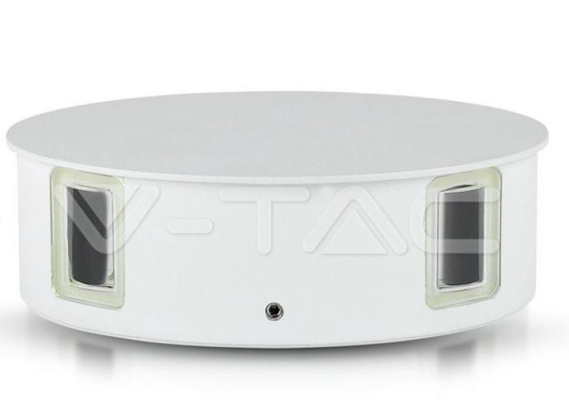 Lampada da parete led V-tac 4W 4000K IP65 bianco VT-706-W -  8214 02