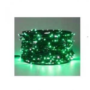 Minilucciole led verdi con cavo verde 15mt uso interno/esterno 55-095 55-095/b15