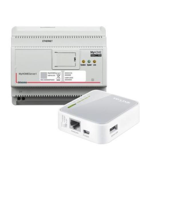 Kit composto da server e access point Bticino MyHome - MHSERVERKIT 01